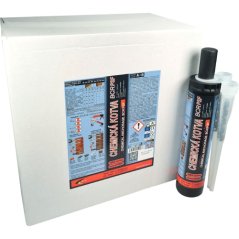 Chemická kotva BCR PSF 300 ml, SET - 12 ks + 24x mixážní tryska