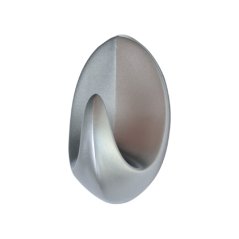 Háček samolepící QF typ 1040, stříbro matné, plast, 2ks