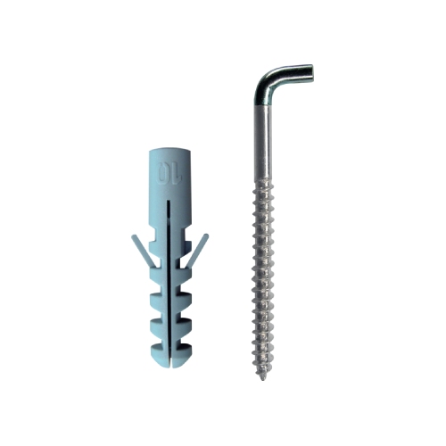 Hmoždinka s křidélky 6 PE + oko otevřené, 5ks