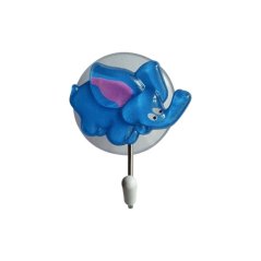 Háček přísavný QF s 3D obrázkem, slon, nerez, 2ks