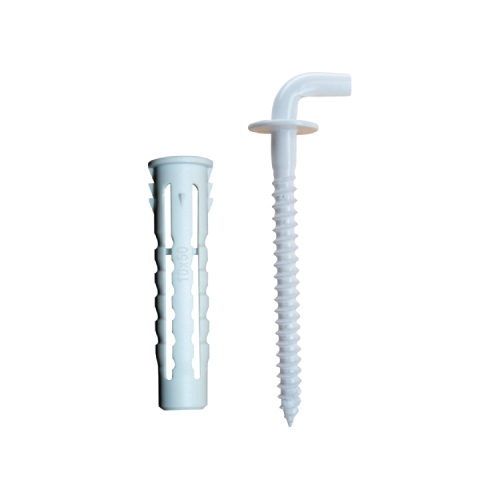 Hmoždinka multifunkční 6 PA+ skoba lakovaná, 4ks