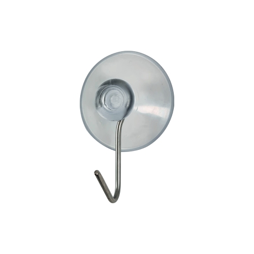 Háček přísavný s nerez hákem QF, nerez, 2ks